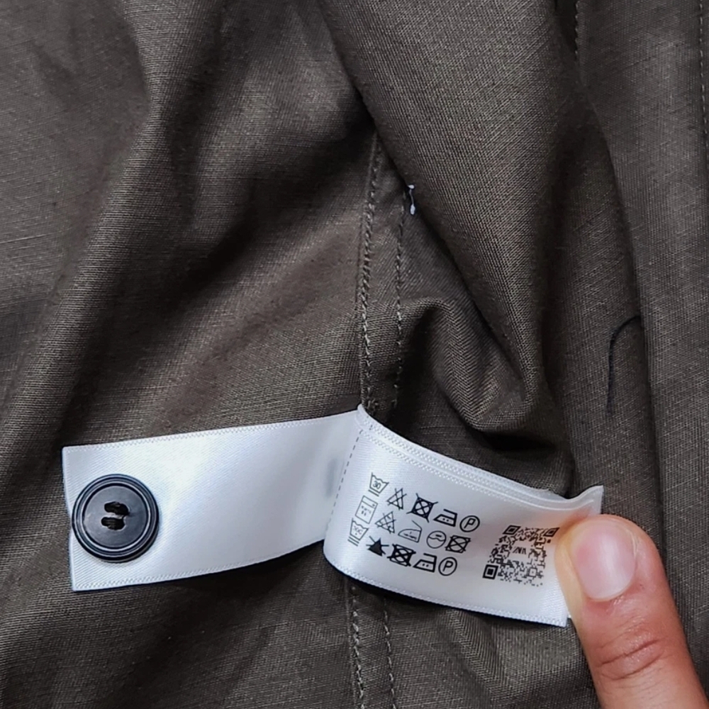 Zara Men's Olive Lightweight Jacket - Picture 6 of 6